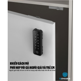 [HÀNG MỚI] Khóa Tủ Thông Minh Ultralock T06 – Mở Bằng Vân Tay / Mật Khẩu / Thẻ / App Tuya