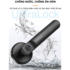 UltraLock UL-P130 Khóa Vân Tay Thông Phòng 3 Trong 1
