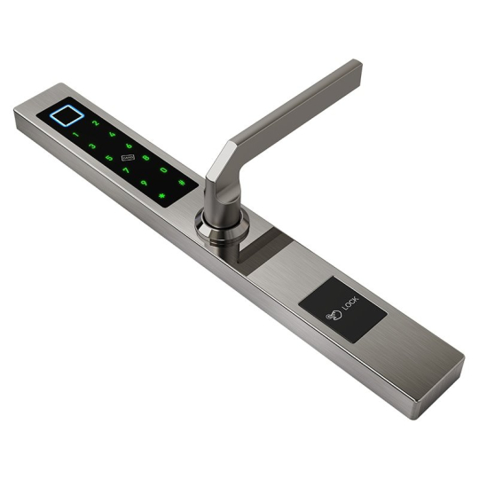 UL-1019ZM Khóa vân tay cửa nhôm xingfa app TTLOCK/Tuya wifi Chất liệu Thép Không gỉ cao cấp