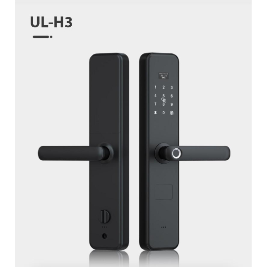 Ultralock UL-H3 Khóa vân tay thông minh 4 cách mở, dùng cho cửa gỗ, cửa chống cháy, căn hộ chung cư