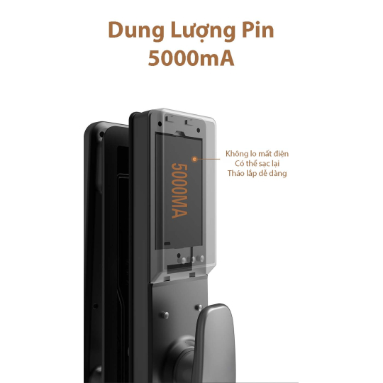 Ultralock K2 Khóa Vân Tay Hoàn Toàn Tự Động, Tính Năng Mới, Mở Khóa Bằng Khuôn Mặt 3D