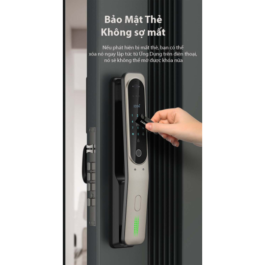 Ultralock K2 Khóa Vân Tay Hoàn Toàn Tự Động, Tính Năng Mới, Mở Khóa Bằng Khuôn Mặt 3D