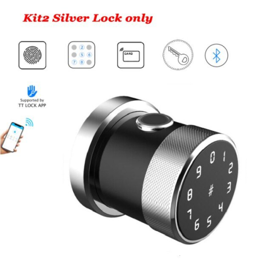 UL-P06 Khóa Vân Tay 5 chức năng Cao Cấp, APP điện thoại, Khóa thông phòng thay thế dễ dàng
