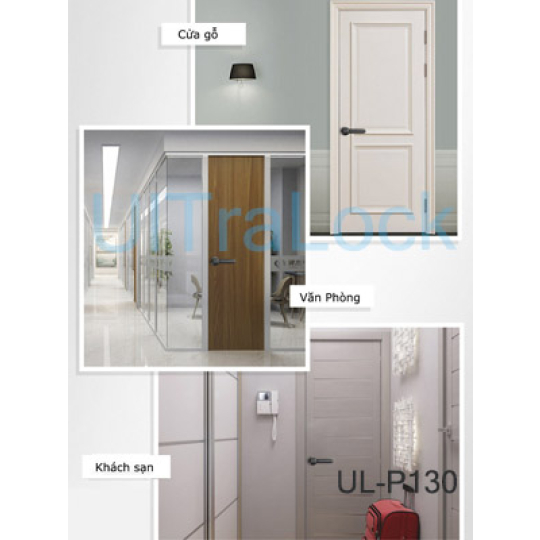 UltraLock UL-P130 Khóa Vân Tay Thông Phòng 3 Trong 1