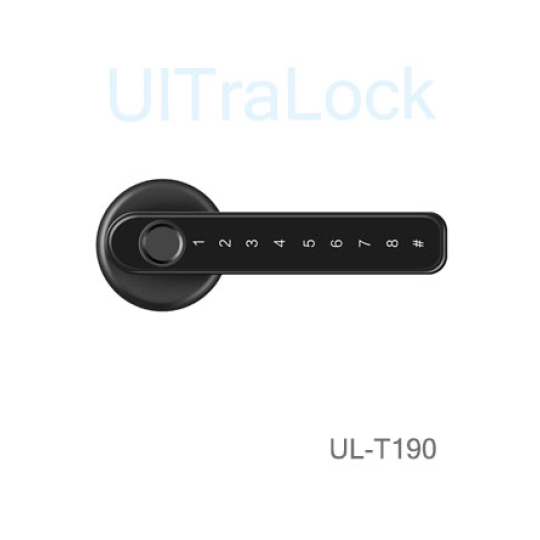 UL-T190 5 trong 1 – Khóa cửa vân tay thông minh dành cho cho gia đình, căn hộ, công ty, khách sạn v.v..