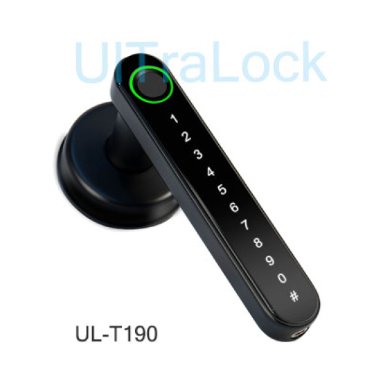 UL-T190 5 trong 1 – Khóa cửa vân tay thông minh dành cho cho gia đình, căn hộ, công ty, khách sạn v.v..